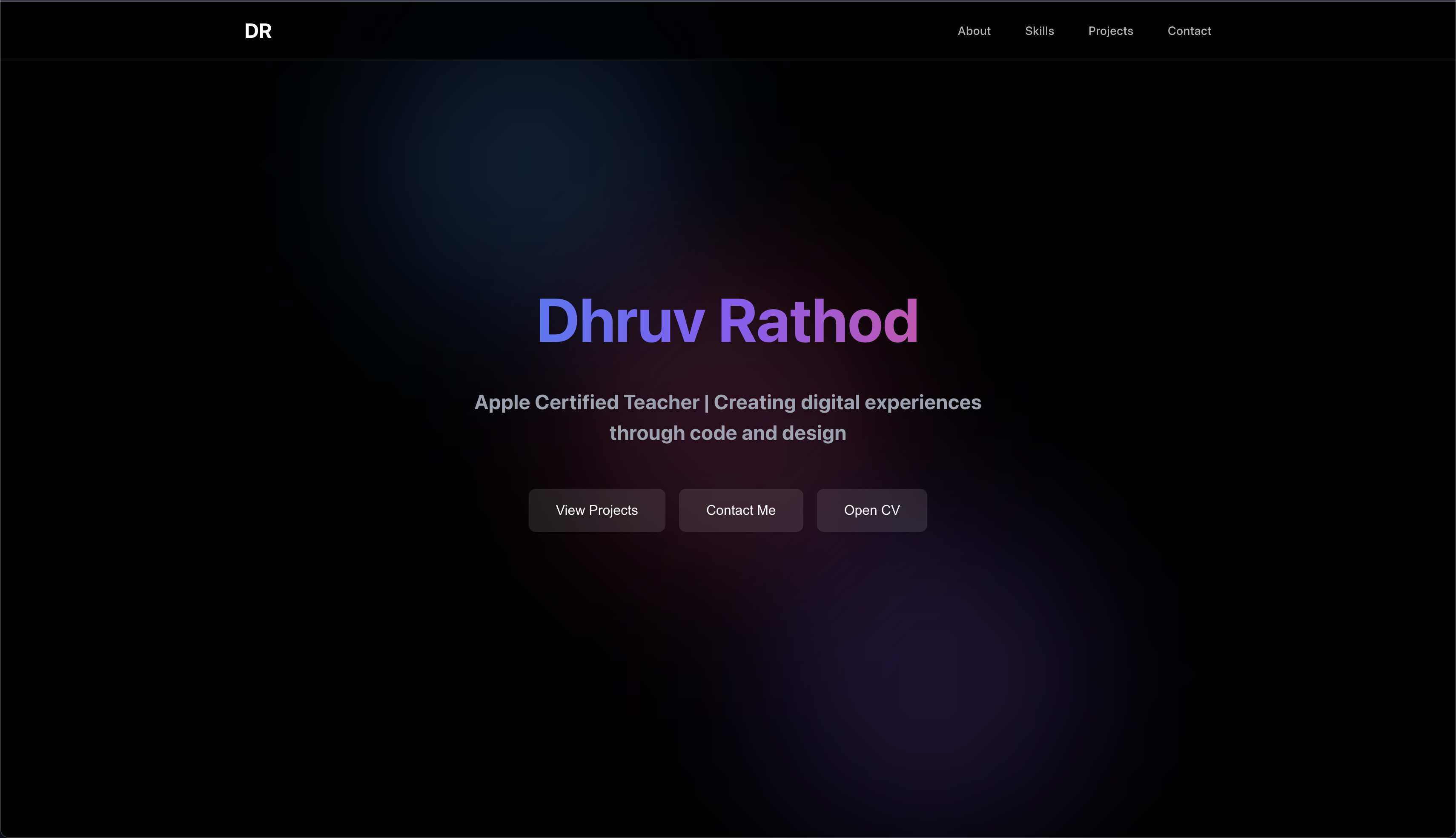 Portfolio Website
